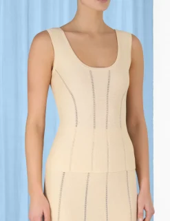 ZIMMERMANN Luminosity<Luminosity Knit Panelled Tank