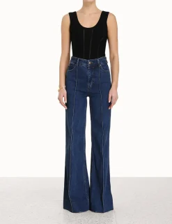 ZIMMERMANN Knitwear<Luminosity Knit Panelled Tank