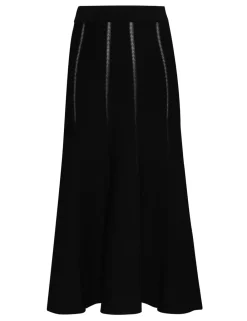 ZIMMERMANN Clothing<Luminosity Knit Panelled Skirt