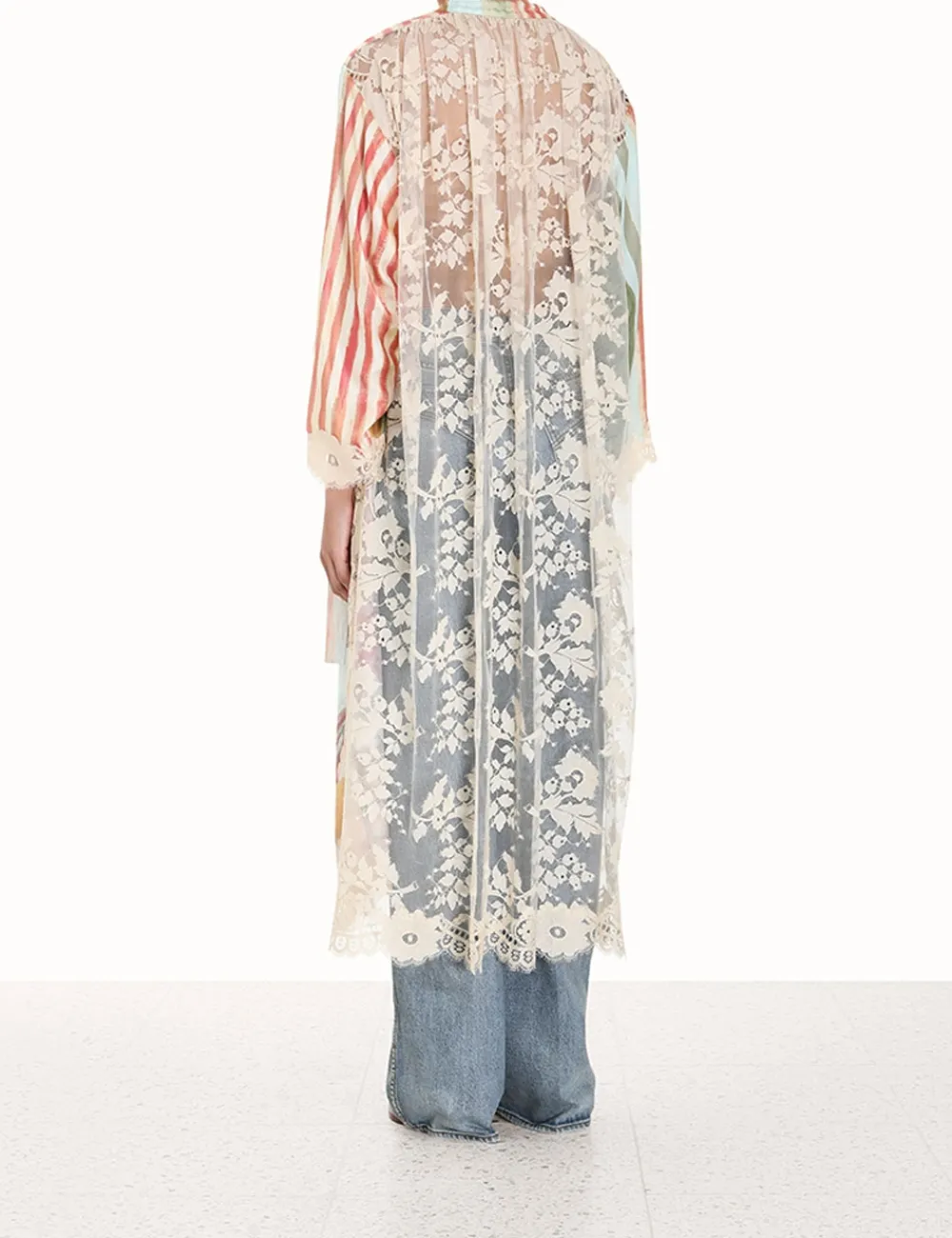 ZIMMERMANN Clothing<Luminosity Lace Back Midi