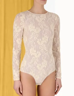 ZIMMERMANN In Denim<Luminosity Lace Bodysuit