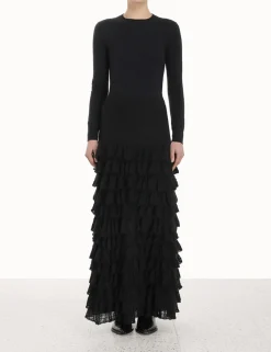 ZIMMERMANN Knitwear<Luminosity Lace Frill Skirt