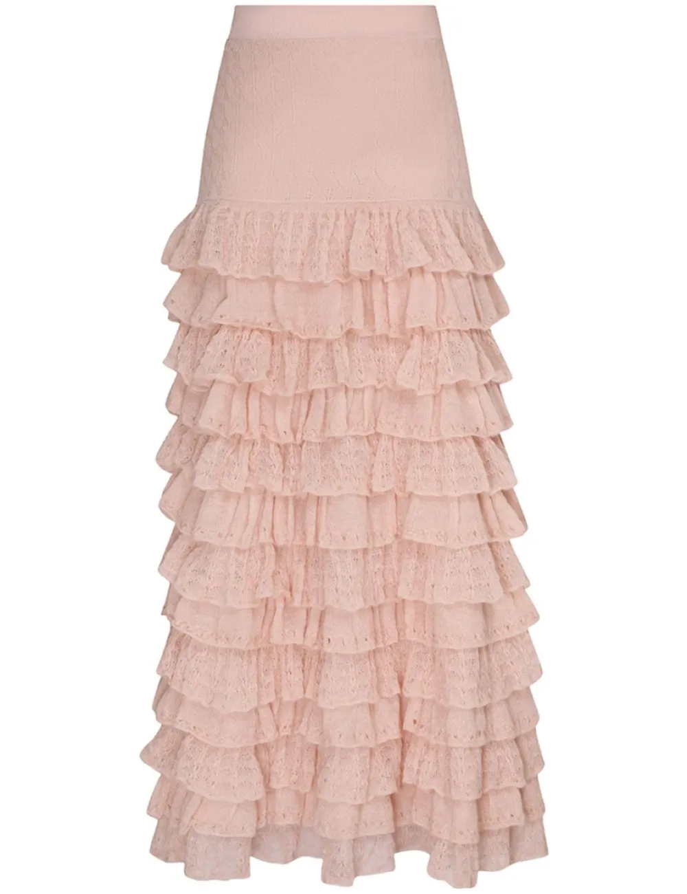 ZIMMERMANN Clothing<Luminosity Lace Frill Skirt