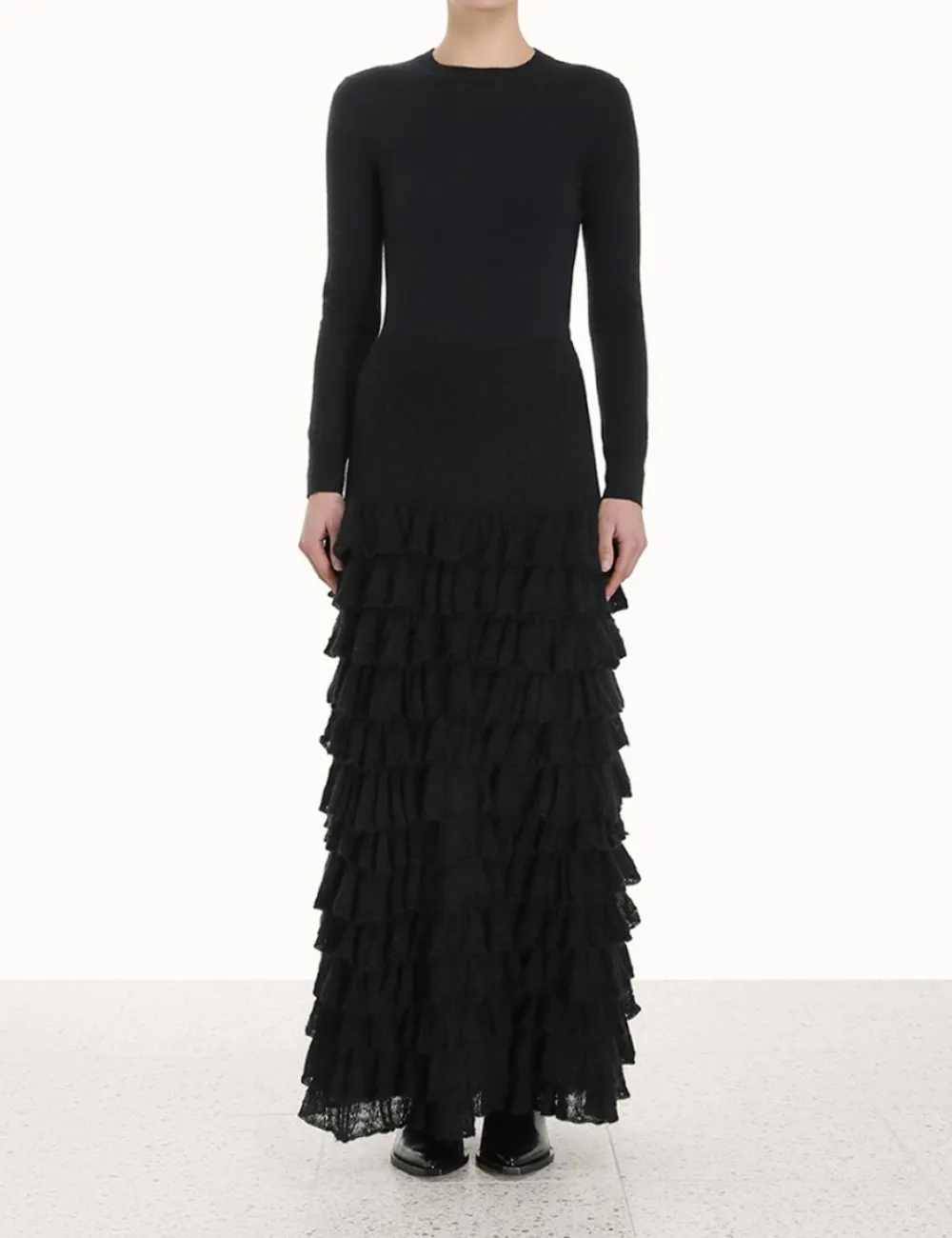 ZIMMERMANN Luminosity<Luminosity Lace Frill Skirt