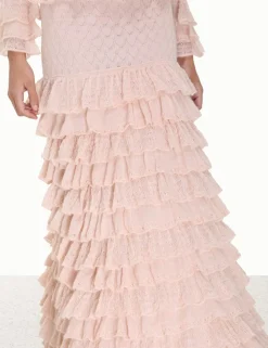 ZIMMERMANN Luminosity<Luminosity Lace Frill Skirt