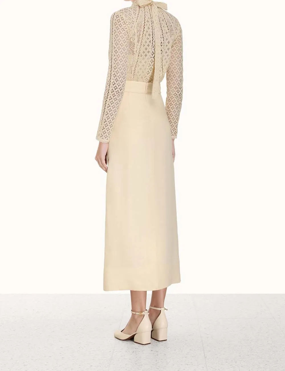 ZIMMERMANN Luminosity<Luminosity Lace Paneled Blouse