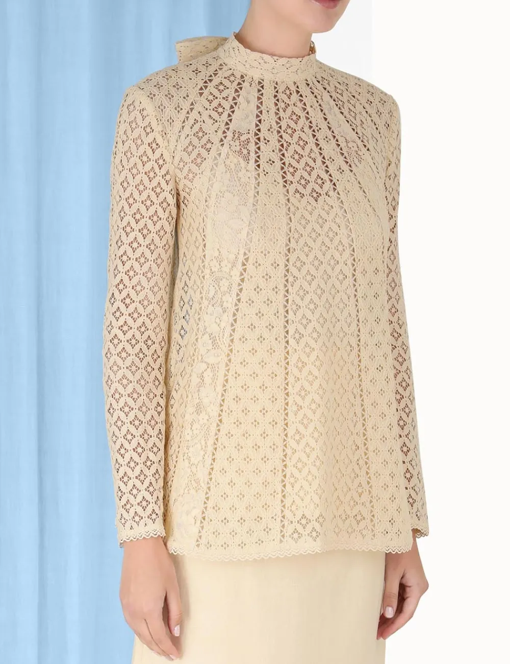 ZIMMERMANN Luminosity<Luminosity Lace Paneled Blouse