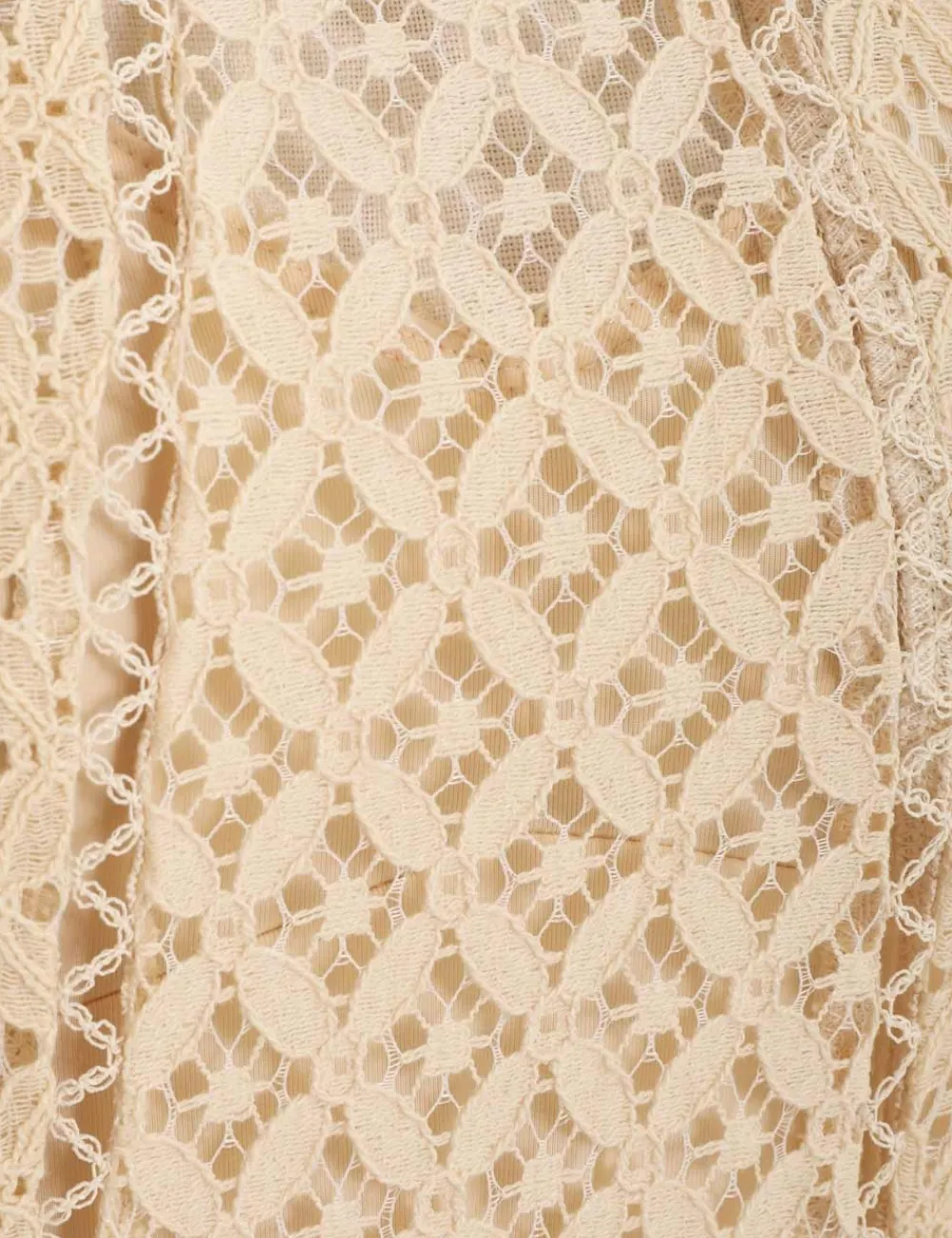 ZIMMERMANN Dresses<Luminosity Lace Panelled Midi