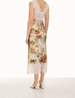 ZIMMERMANN Dresses<Luminosity Lace Slip Dress