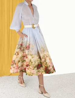 ZIMMERMANN Clothing<Luminosity Lantern Blouse