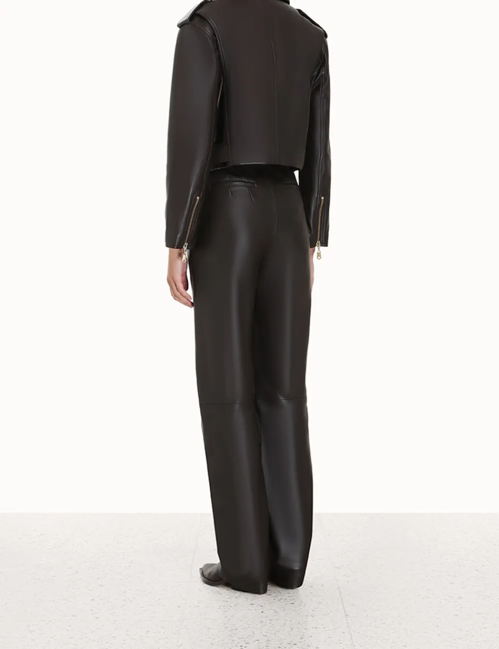 ZIMMERMANN Clothing<Luminosity Leather Biker