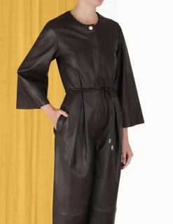 ZIMMERMANN Clothing<Luminosity Leather Jumpsuit
