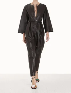 ZIMMERMANN Clothing<Luminosity Leather Jumpsuit
