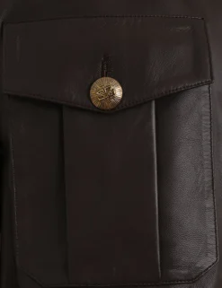 ZIMMERMANN Clothing<Luminosity Leather Shirt
