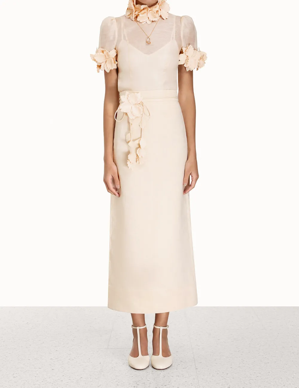 ZIMMERMANN Clothing<Luminosity Liftoff Flower Top