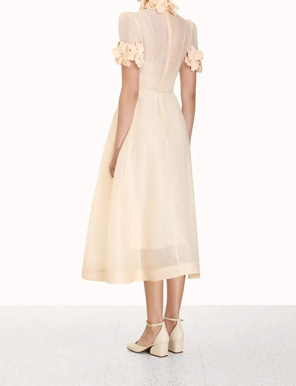 ZIMMERMANN Luminosity<Luminosity Liftoff Flower Midi