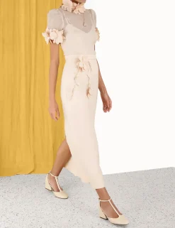 ZIMMERMANN In Denim<Luminosity Liftoff Flower Top