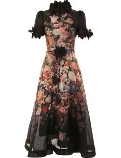 ZIMMERMANN Dresses<Luminosity Liftoff Flower Midi