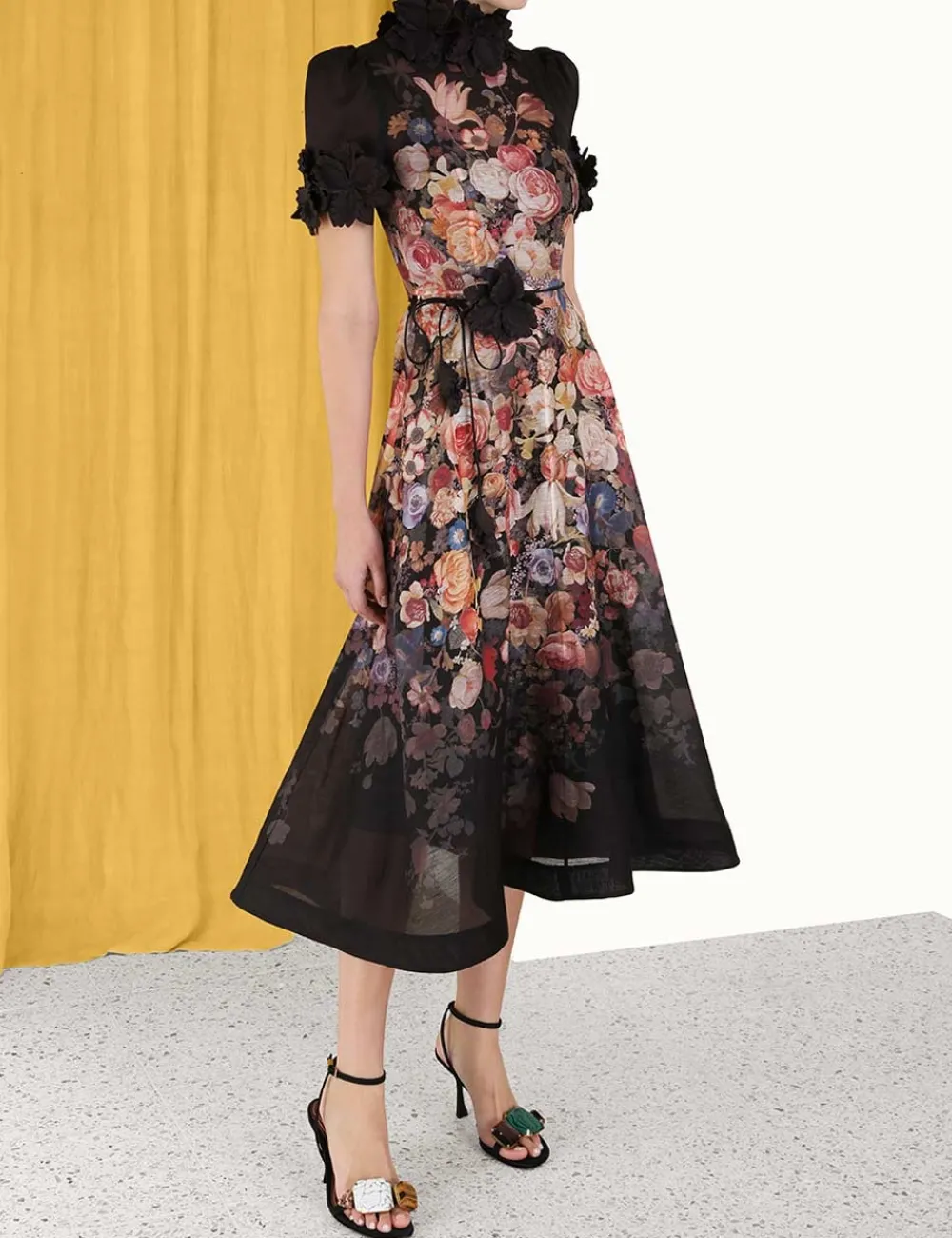 ZIMMERMANN Dresses<Luminosity Liftoff Flower Midi