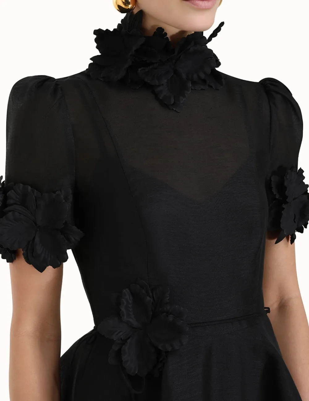ZIMMERMANN Dresses<Luminosity Liftoff Flower Mini