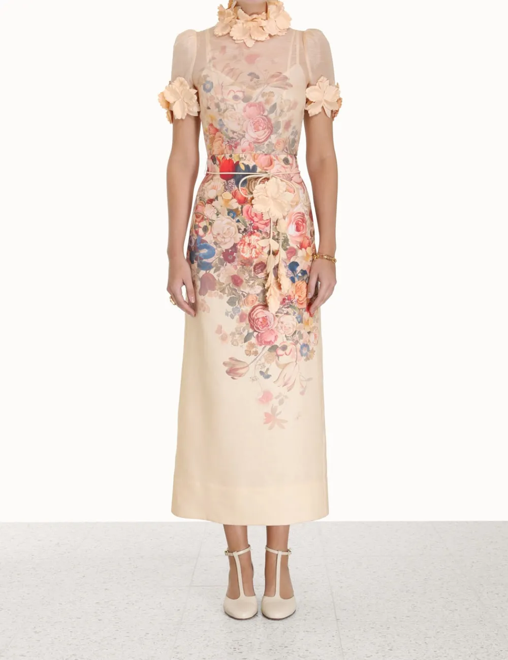 ZIMMERMANN Tops<Luminosity Liftoff Flower Top