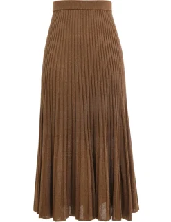 ZIMMERMANN Luminosity<Luminosity Lurex Midi Skirt