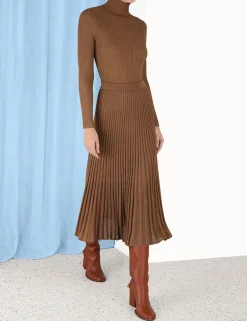 ZIMMERMANN Clothing<Luminosity Lurex Midi Skirt