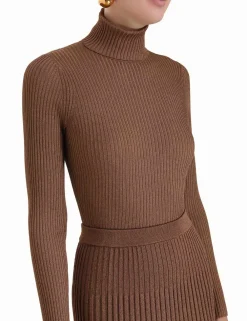 ZIMMERMANN Knitwear<Luminosity Lurex Rayon Top