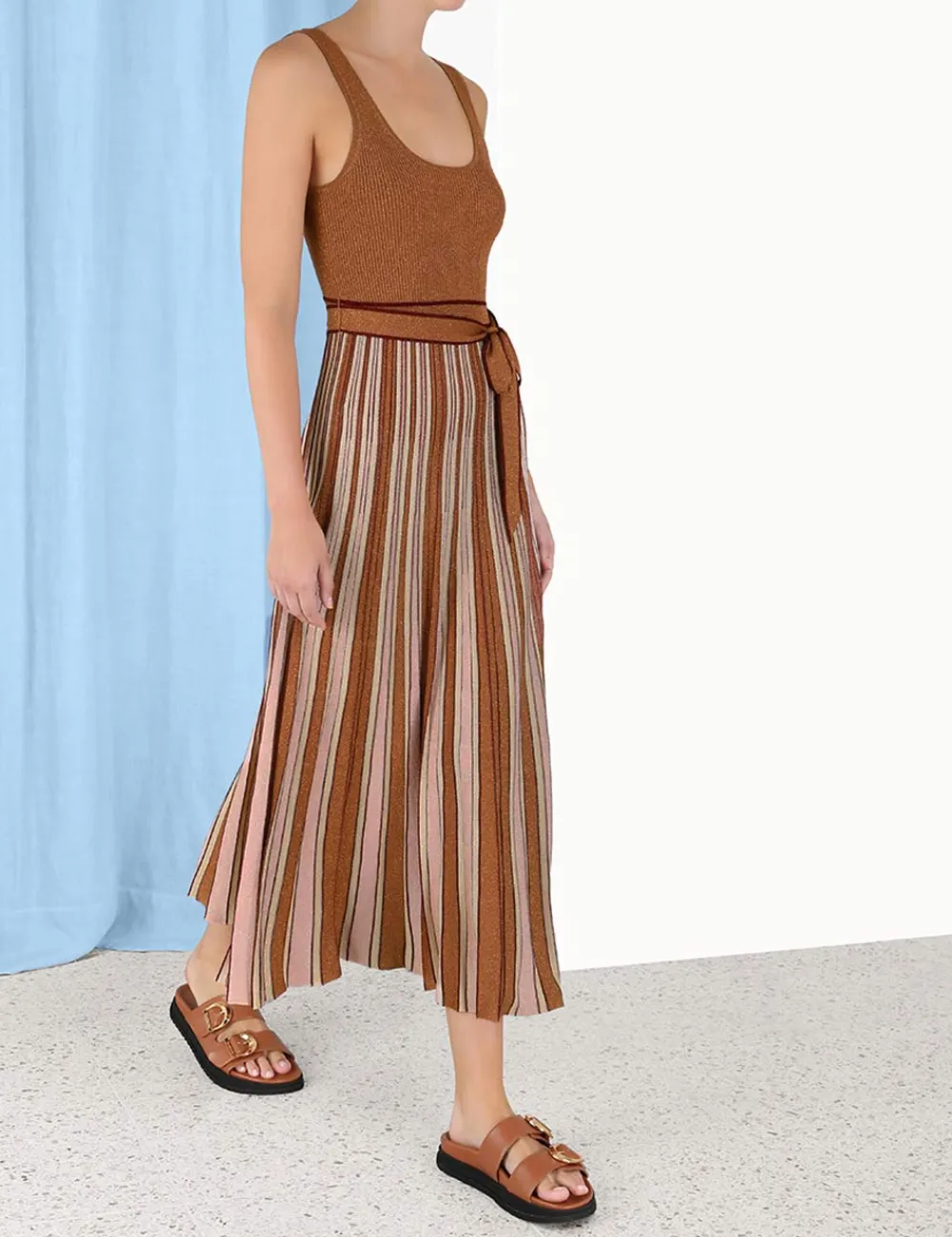 ZIMMERMANN Knitwear<Luminosity Lurex Scoop Dress