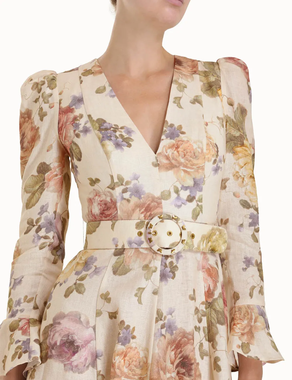 ZIMMERMANN Clothing<Luminosity Midi Dress