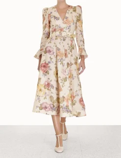ZIMMERMANN Dresses<Luminosity Midi Dress
