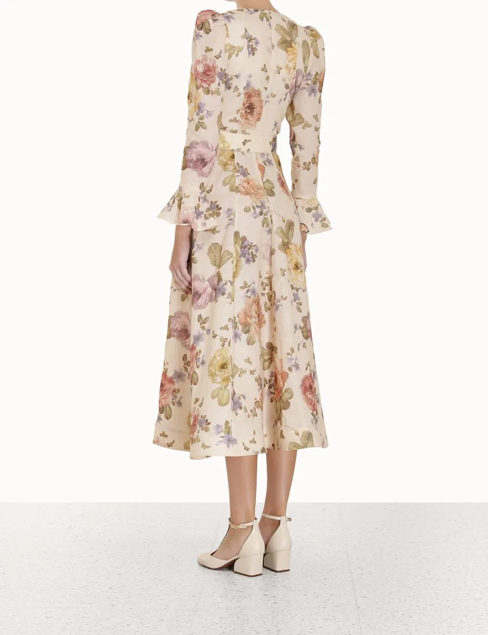ZIMMERMANN Dresses<Luminosity Midi Dress