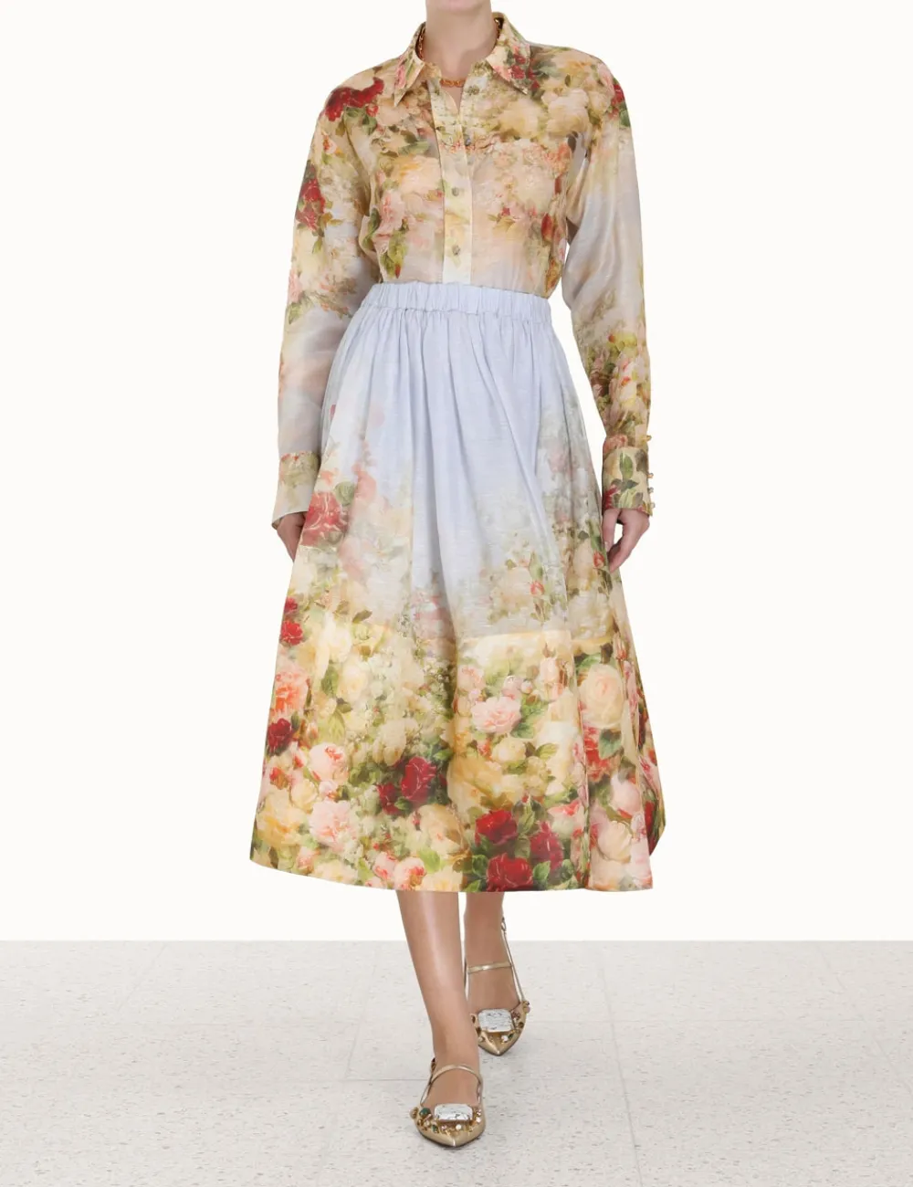 ZIMMERMANN Clothing<Luminosity Midi Skirt