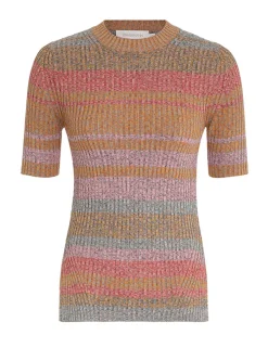 ZIMMERMANN Knitwear<Luminosity Mouline Tee