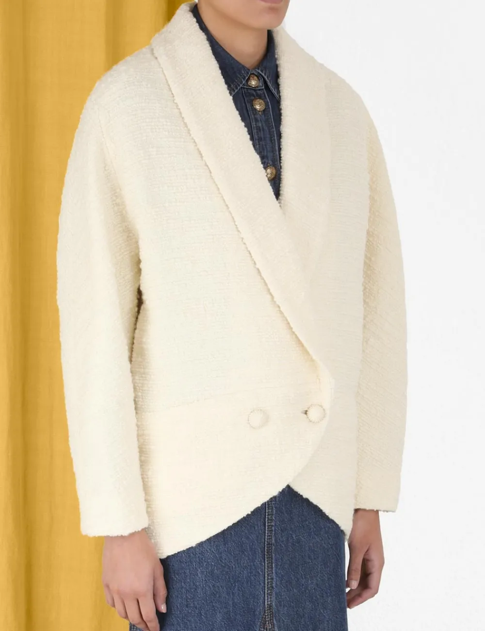 ZIMMERMANN Clothing<Luminosity Oversized Coat