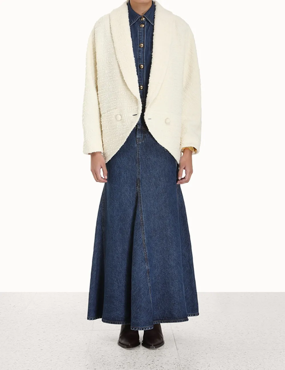 ZIMMERMANN Jackets & Coats<Luminosity Oversized Coat
