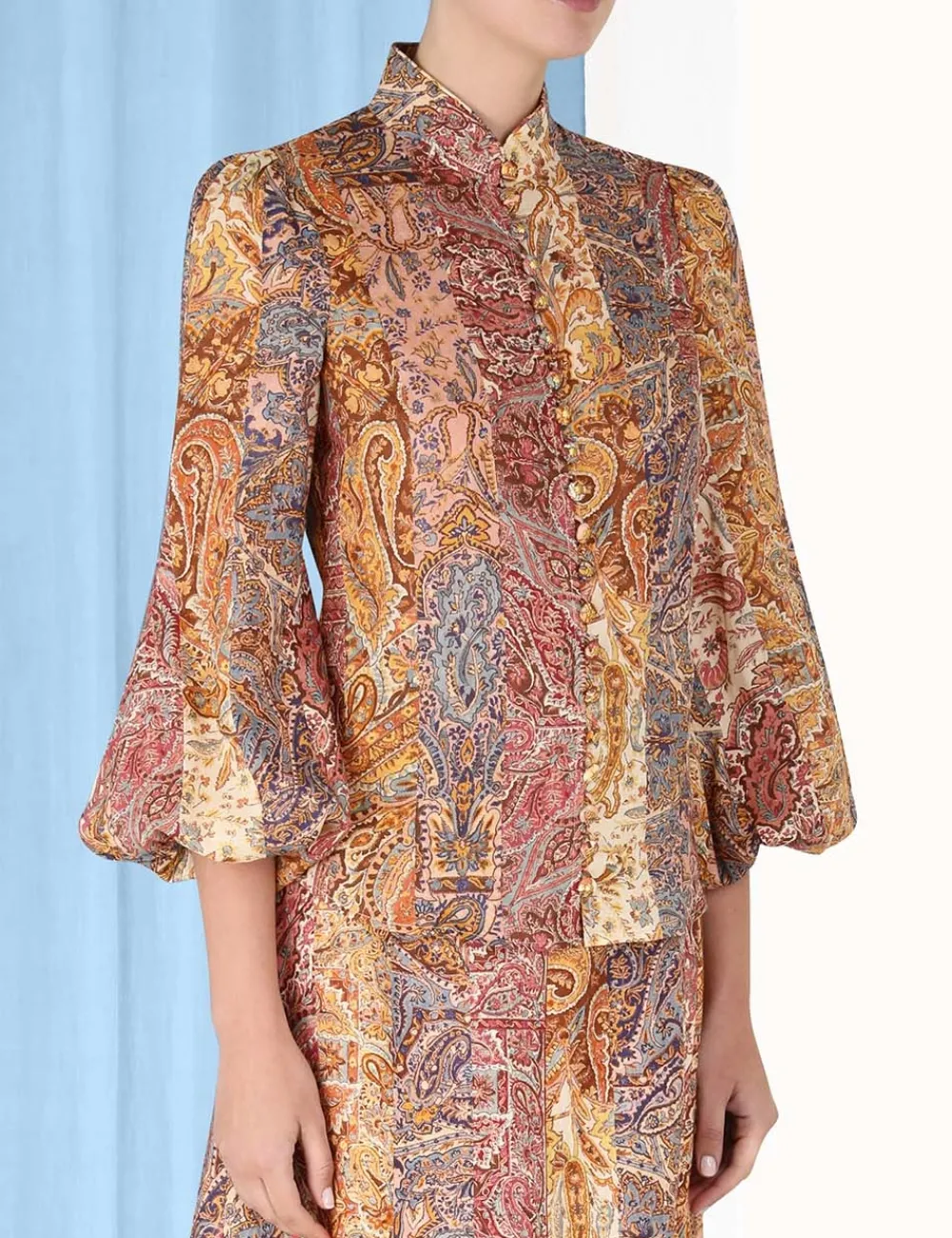 ZIMMERMANN Luminosity<Luminosity Paisley Blouse