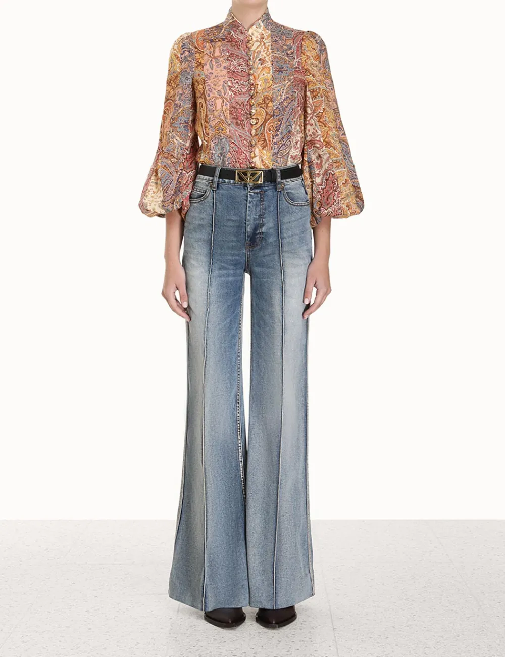 ZIMMERMANN Luminosity<Luminosity Paisley Blouse