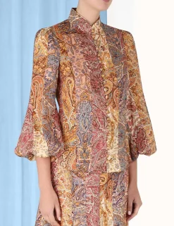 ZIMMERMANN Clothing<Luminosity Paisley Blouse