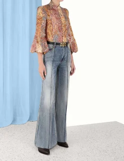 ZIMMERMANN Tops<Luminosity Paisley Blouse