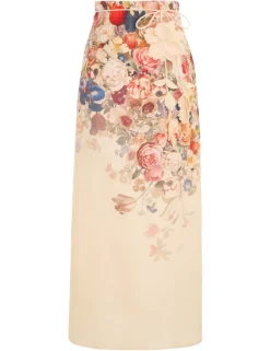 ZIMMERMANN Skirts<Luminosity Pencil Midi Skirt
