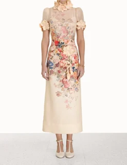 ZIMMERMANN Clothing<Luminosity Pencil Midi Skirt