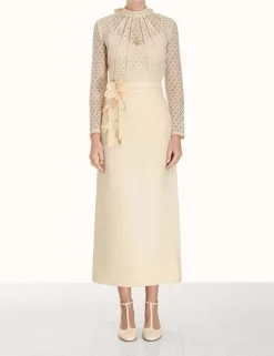 ZIMMERMANN Clothing<Luminosity Pencil Midi Skirt