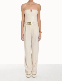 ZIMMERMANN Clothing<Luminosity Pinstripe Bustier