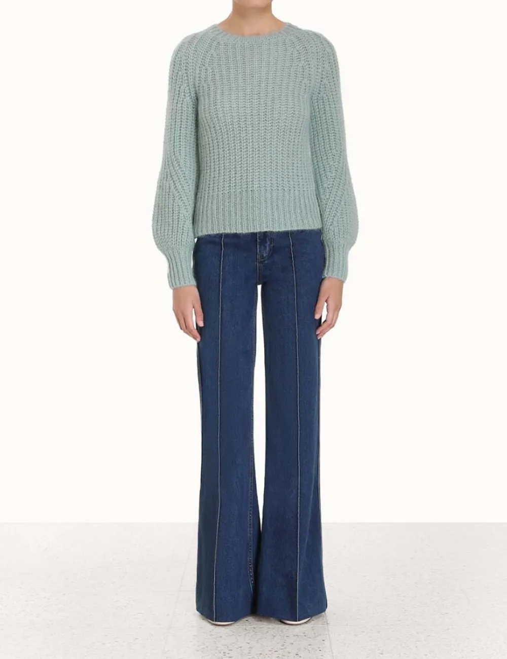 ZIMMERMANN Tops<Luminosity Raglan Sweater