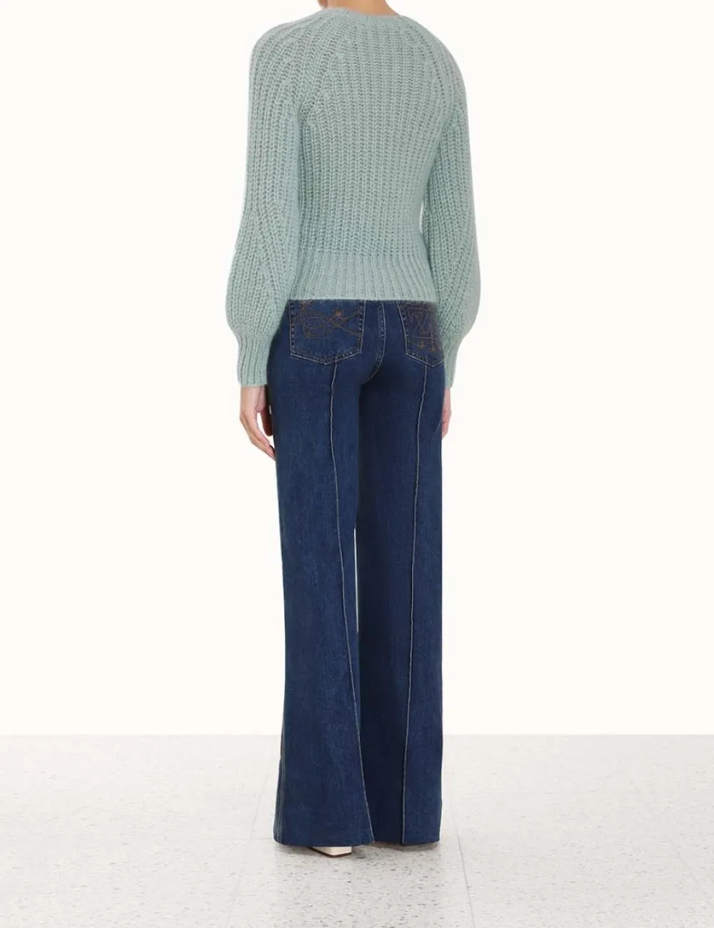ZIMMERMANN Tops<Luminosity Raglan Sweater