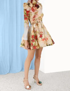 ZIMMERMANN Clothing<Luminosity Ruched Mini Dress