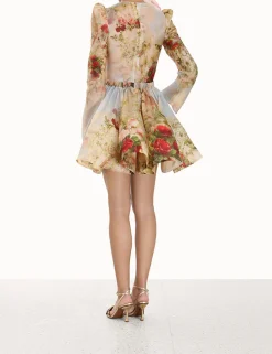 ZIMMERMANN Clothing<Luminosity Ruched Mini Dress