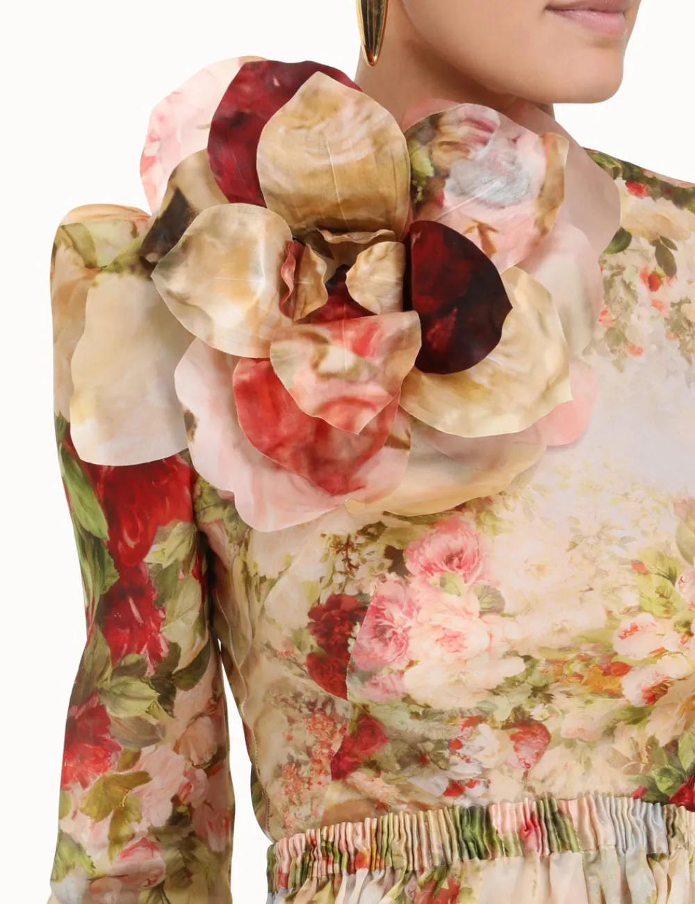 ZIMMERMANN Luminosity<Luminosity Ruched Mini Dress
