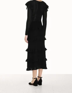 ZIMMERMANN Knitwear<Luminosity Ruffle Dress